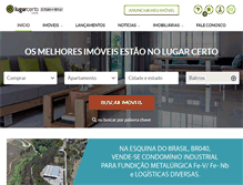 Tablet Screenshot of estadodeminas.lugarcerto.com.br